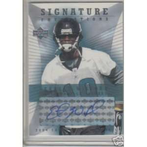  Ernest Wilford certified autograph Jacksonville Jaguars 