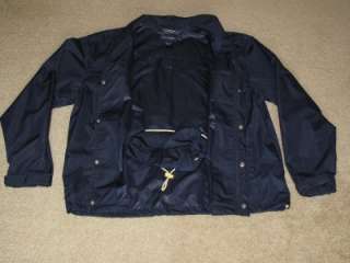   RALPH LAUREN POLO GOLF JACKET that converts to a bag, SIZE Extra Large