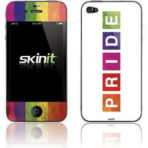  Pride Logo Block skin for Apple iPhone 4 / 4S Electronics