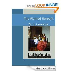 The Plumed Serpent D. H. Lawrence  Kindle Store