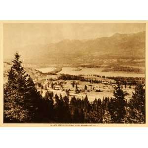  1918 Photogravure Wilmer Village British Columbia Canada 