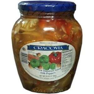 Green Tomato Salad with Peppers (cracovia) 860g  Grocery 
