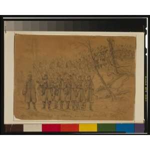   sketch in Camp Winfield Scott. Before Yorktown
