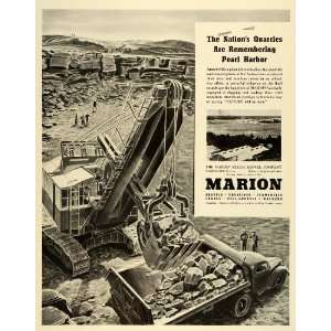  Cranes WWII War Production Pearl Harbor   Original Print Ad Home