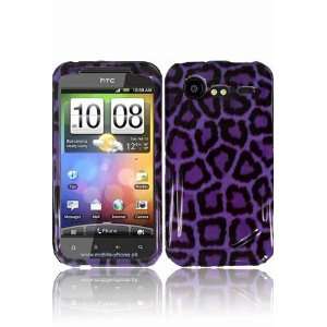 HTC Droid Incredible 2 Graphic Case   Purple Leopard (Free 