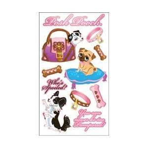  Sticko Classic Stickers Posh Pooch; 6 Items/Order Kitchen 