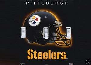 PITTSBURGH STEELERS TRIPLE SWITCH PLATE COVER  