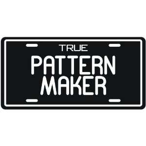  New  True Pattern Maker  License Plate Occupations