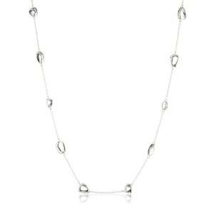 Zina Sterling Silver Contemporary Collection Long Geometric Stations 
