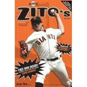  Barry Zito of the San Francisco Giants MLB sports poster 