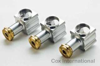3x Cox 049 Model Engine Lower Assembly Crankcase & Crank Pusher .049 