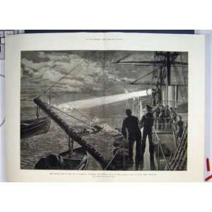  Fleet Marmora Sea Light Hms Agincourt1878 Print