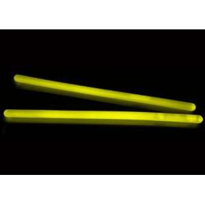    25 10 Yellow Glowsticks Large Glow Sticks Jumbo Toys & Games