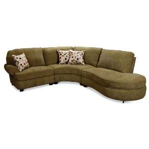   Piece Chaise Sectional by Lane   As Shown (661 Sec2)