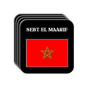  Morocco   SEBT EL MAARIF Set of 4 Mini Mousepad Coasters 