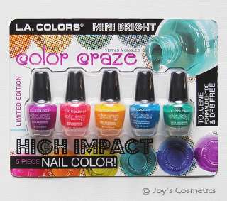 COLORS Color Craze Mini Brights Nail Polish   CNS 125 *Joys 