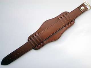 BRAND NEW 22 mm Russian MILITARY PILOT WATCH GENUINE LEATHER BAND 4 