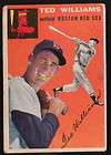 1955 TOPPS #1 TED WILLIAMS BOSTON RED SOX VG/EX CONDITION NO CREASES