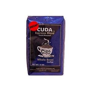 Cuda Coffee CCC 246 Decaf Espresso Blend Fresh Roasted Drip Ground 