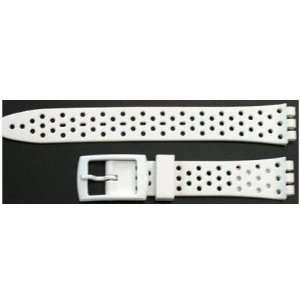  Watch Band White 17mm for Swatch Watches 