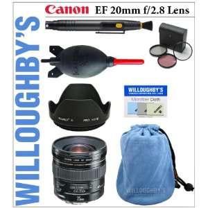  Canon EF 20mm f/2.8 Super Wide Angle Autofocus USM Lens 