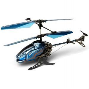  Discontinued Gyropter RC Helicopter   Blue, Silver Toys & Games