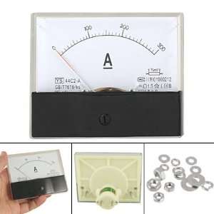 Amico Screw Mount 0 300A DC Current Ampere Panel Meter Analog Gauge 