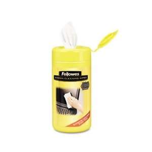  FELLOWES Screen Cleaning Wet Wipes 5.12 X 5.90 Inch 100 