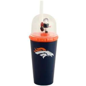  Denver Broncos Navy Blue Windup Mascot Cup Sports 