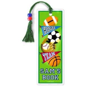  Game On Personalized Bookmark