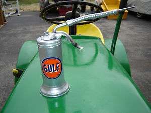 Vintage Gulf Oil Can   Eagle Oiler for Gas Station Tool  