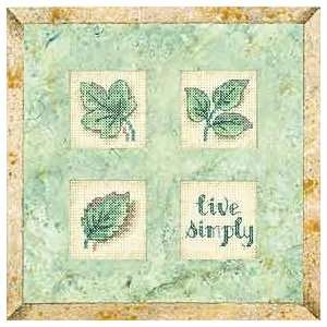  Daydreams Live Simply Counted Cross Stitch Kit 8x8 Arts 
