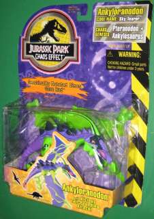 Jurassic Park Chaos Effect Ankyloranodon MOC 1998 Kenner Hasbro Sealed 
