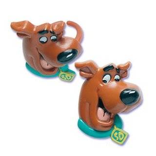 Scooby Doo Plastic Cupcake Rings   12 ct