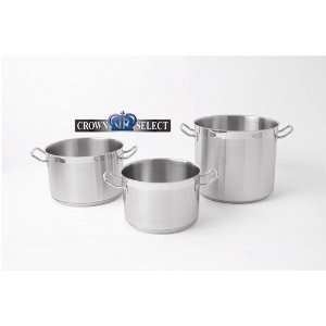 Crown Select Stainless Steel 100 Qt. Stock Pot (Without Cover)   19.7 