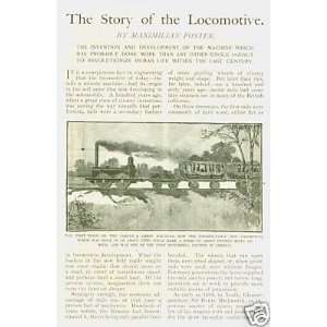  1901 Trains Locomotive Baldwin Locomotive Works 