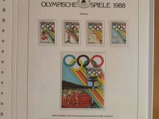 ALL WORLD 1988 Olympics Sport, MNH COLLECTION+Cards, Covers+  