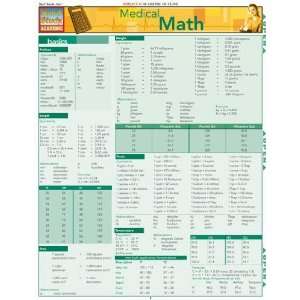  BarCharts, Inc. 9781423205968 Medical Math Toys & Games