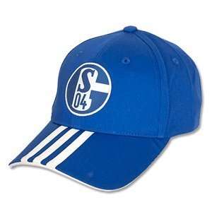  11 12 Schalke 04 3 Stripe Cap   Blue