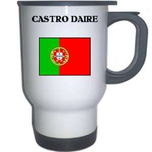  Portugal   CASTRO DAIRE White Stainless Steel Mug 