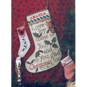  Glad Tidings Stocking chartpack (cross stitch or 