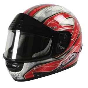  Zox Savo Jr. Snow Helmet Red Graphics   Youth (m 