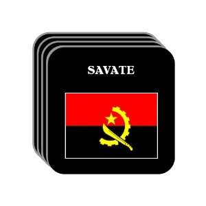  Angola   SAVATE Set of 4 Mini Mousepad Coasters 