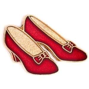  Red Dance Shoes Pin Jewelry