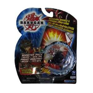  Bakugan Series 1 Booster Pack Darkus [Black] Saurus Toys & Games