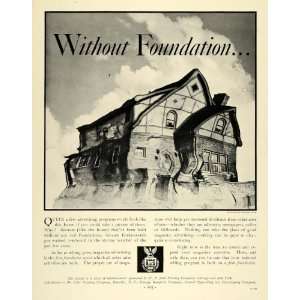   Ad W.F. Hall Printing Solid Home Valentino Sarra   Original Print Ad