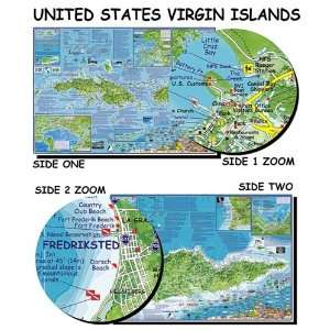  U.S. Virgin Islands Map