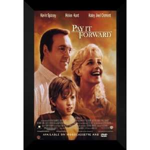  Pay It Forward 27x40 FRAMED Movie Poster   Style B 2000 