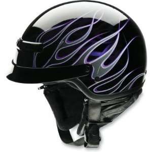 Nomad Hellfire Helmet, Black/Purple, Size 2XL, Primary Color Purple 