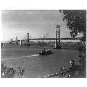 San Francisco Oakland Bay Bridge,San Francisco,CA,c1936 